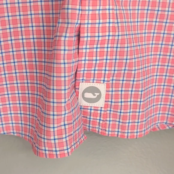 Vineyard Vines Performance Slim Fit Murray Long Sleeve Shirt, Sz M. - Picture 3 of 4